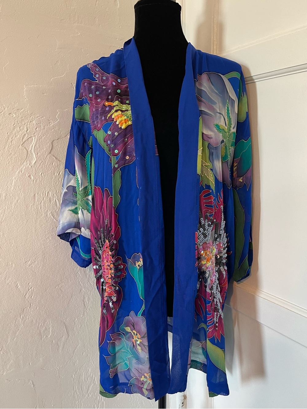 Nah Vtg Draper & Damon’s silk kimono